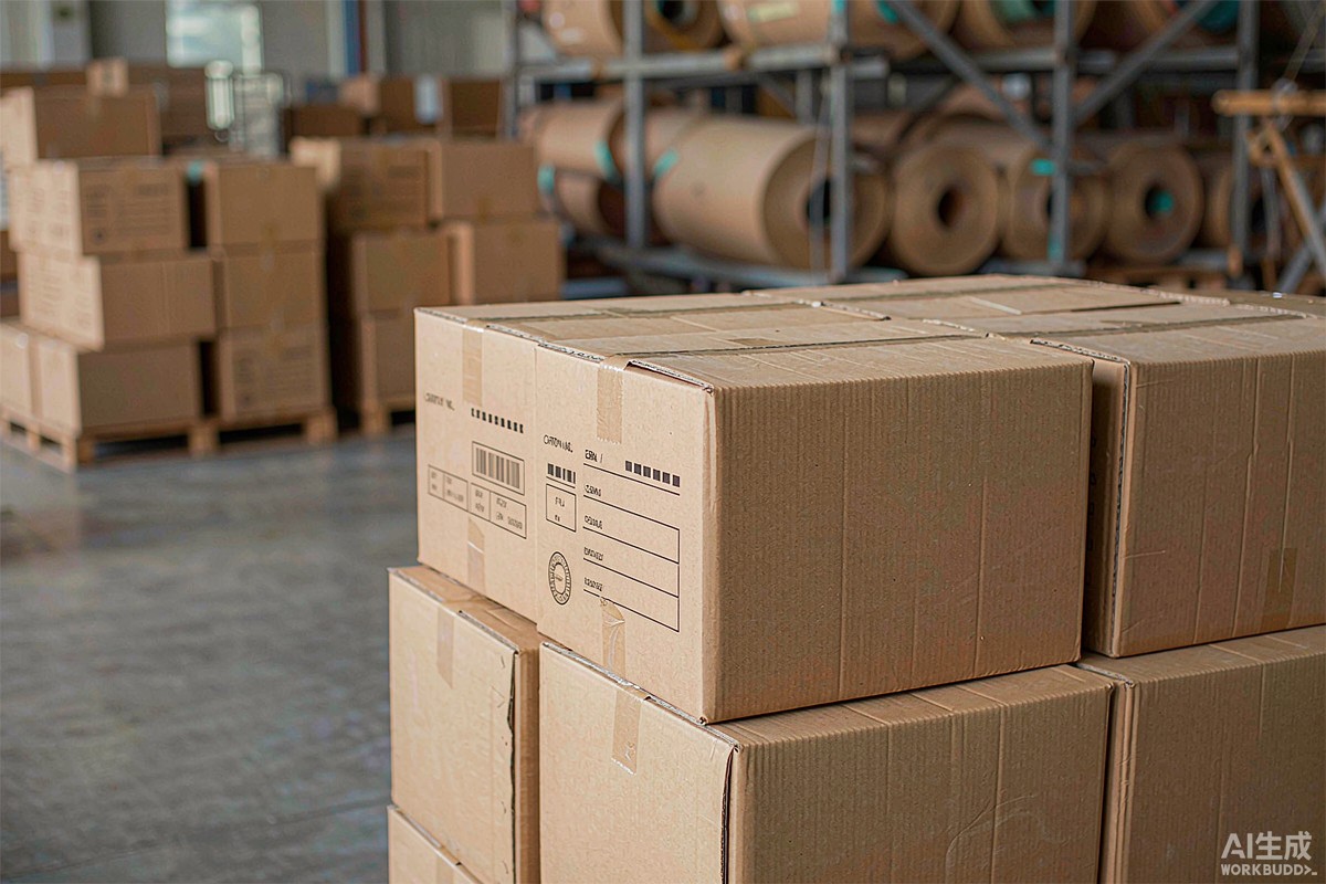 Export carton with shipping marks - GorgeousBen apparel packaging compliance