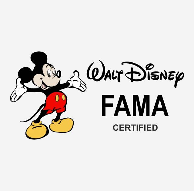 Walt Disney FAMA Certified