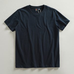 Twelve Colors Basic Retro Solid Color Washed Pure Cotton Brushed Short-Sleeve T-Shirt for Men, Fitted and Comfortable for Summer