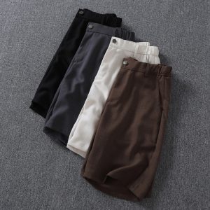 Men's Tencel Linen Casual Shorts - Breathable Relaxed