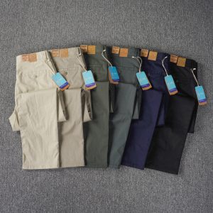 Men's Quick-Dry Washed Slim Pants - Commuter Comfort