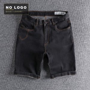 Micro-Stretch Raw Denim Shorts | Mid-Rise | 5-Inch Inseam