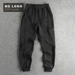High-End Design Washed Terry Cotton Sweatpants Men's Casual Pants Spring and Summer Loose Jogger Pants Men's Sweatpants