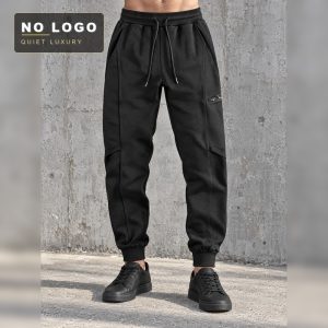 High-End Design Washed Terry Cotton Sweatpants Men's Casual Pants Spring and Summer Loose Jogger Pants Men's Sweatpants