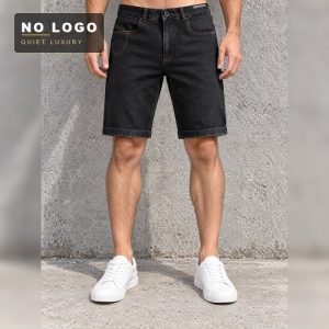 Micro-Stretch Raw Denim Shorts | Mid-Rise | 5-Inch Inseam