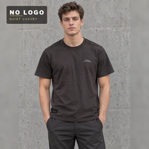 230gsm Lyocell Double-Face Knit Tee | Minimal Detail