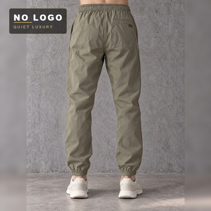 Men's Quick-Dry Jogger Pants - Elastic Waist Ankle Length - Image 10