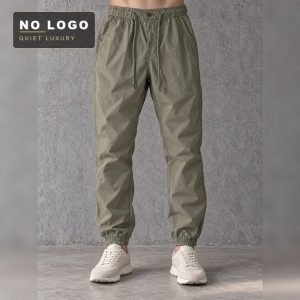 Men's Quick-Dry Jogger Pants - Elastic Waist Ankle Length